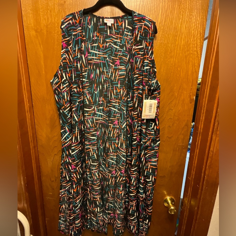 LuLaRoe - Joy - XL - Black w/multiple colors - NWT